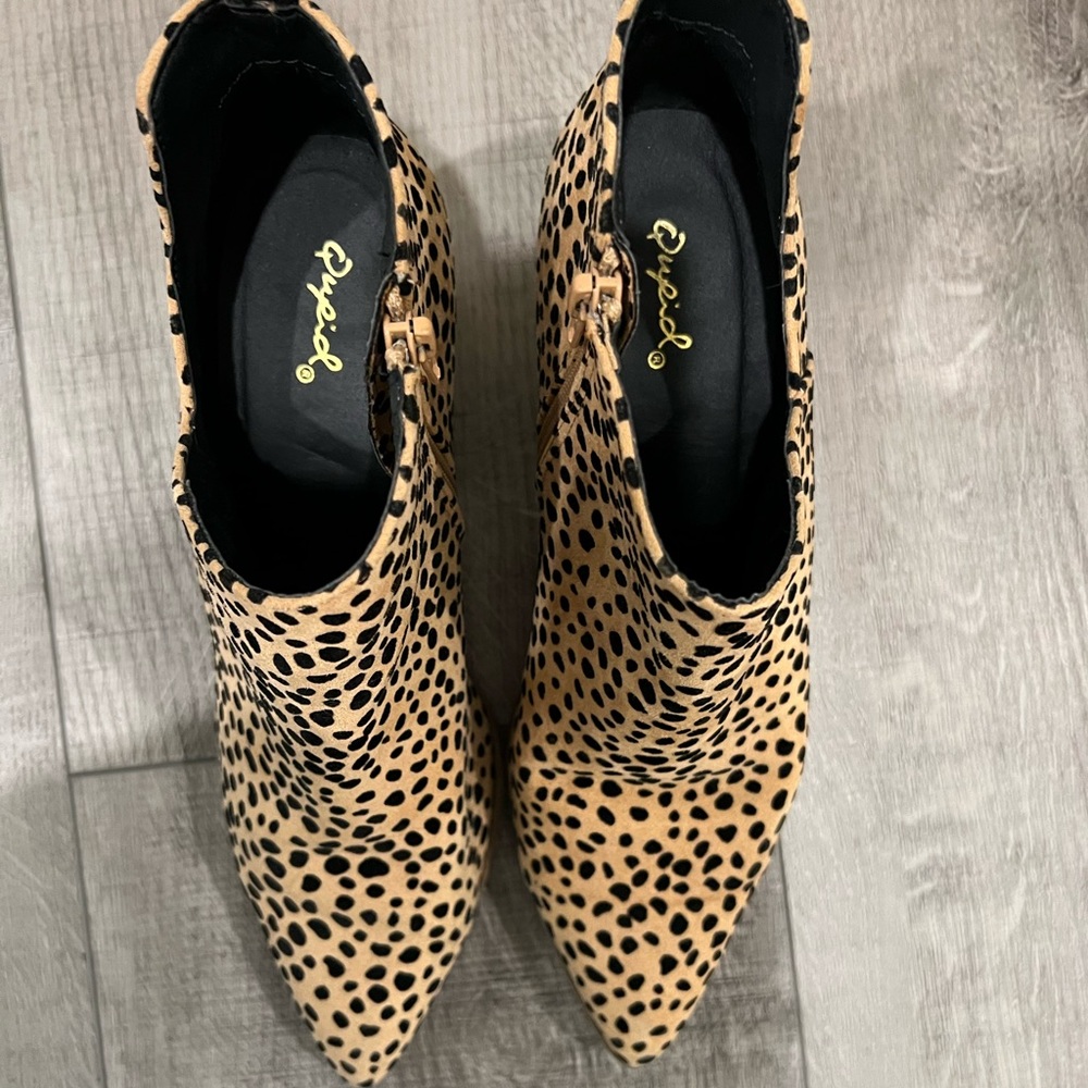 Leopard Booties